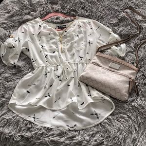 🖤NWOT🖤 white blouse